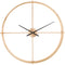 J-Line klok Rond - metaal - goud - small - Ø 80 cm