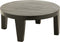 J-Line koffietafel Rond - hout - matte zwart