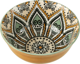 J-Line kom Jam - porselein - mix - large - 2 stuks