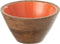 J-Line kom Kos - hout - orange - small