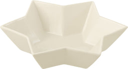 J-Line kom Ster - porselein - large - 2 stuks