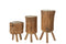 J-Line Koraal Polyresine Wit Medium