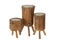 J-Line Koraal Polyresine Wit Medium