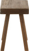 J-Line kruk basic - hout - bruin