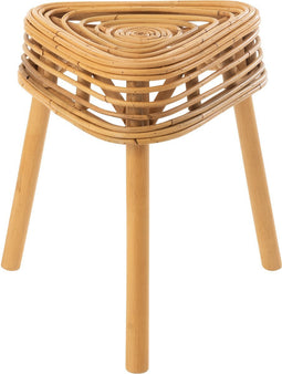 J-Line krukje driehoek - rotan - naturel