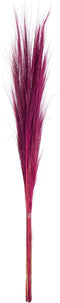 J-Line kunstplant bosje van 15 grassprieten - pluim - fuschia