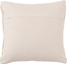 J-Line kussen Cosy - katoen - gebroken wit - large