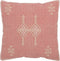 J-Line kussen Diamanten + Pijlen - katoen - perzik/roze