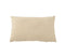 J-Line kussen Gevlochten Monstera Bladeren - polypropylene - naturel/wit