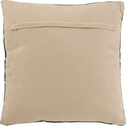 J-Line kussen Grafisch Tekening 2 - katoen - zwart