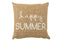 J-Line kussen Happy Summer - polypropylene - naturel/wit