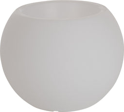 J-Line Lamp Bloempot Buiten Led Plastiek Mix - Tuinverlichting 54.00 x 54.00 x 43.00 cm