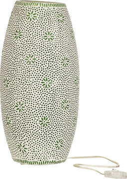 J-Line lamp Bram - glas - groen - large