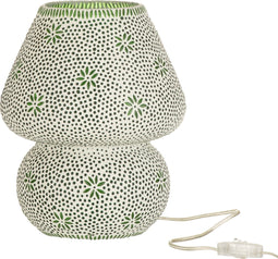 J-Line lamp Bram - glas - groen - medium