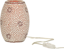 J-Line lamp Bram - glas - rood - small