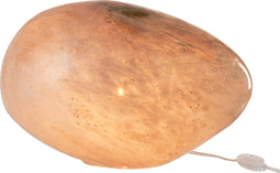 J-Line lamp Dany Ovaal - glas - roze