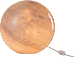 J-Line lamp Dany Rond - glas - rose - large