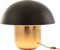 J-Line lamp Paddenstoel - ijzer - zwart/goud - large