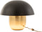 J-Line lamp Paddenstoel - ijzer - zwart/goud - small