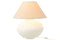 J-Line lamp Pot + kap -papier mache - wit
