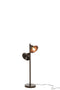 J-Line lamp Staand 2 Lampen - ijzer - donkerbruin