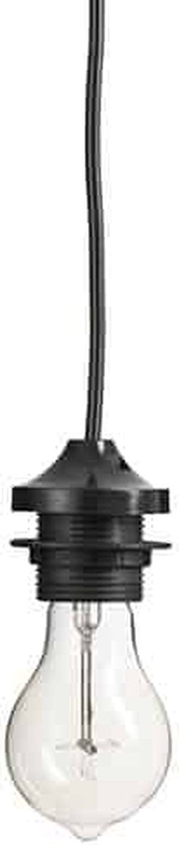 J-line lampfitting voor plafond | Zwart | 1 fitting