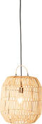 J-Line lampkap Cyclinder - rotan - naturel