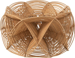 J-Line lampkap Golven Rotan - jute - naturel