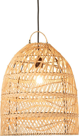 J-Line lampkap Golven - rotan - naturel