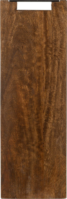 J-Line Lang Mango snijplank - hout - bruin - large - woonaccessoires