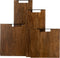 J-Line Lang Mango snijplank - hout - bruin - large - woonaccessoires