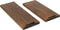 J-Line Lang Mango snijplank - hout - bruin - large - woonaccessoires
