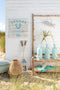 J-Line lantaarn Dantya - jute - naturel