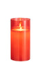 J-Line Ledlamp Blinkend Glas Rood Medium