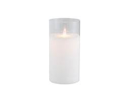 J-Line Ledlamp Blinkend Glas Transparant Medium