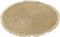J-Line mat Kwastjesband - vloerkleed - bamboe - beige/wit