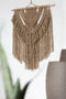 J-Line muurhanger Macrame - jute - naturel - large
