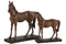 J-Line Paard Poly Bruin Large