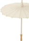 J-Line parasol Tumanggal - textiel/hout - wit