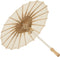 J-Line parasol Tumanggal - textiel/hout - wit