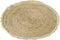 J-Line placemat Kwastjesband - jute - naturel