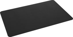 J-Line placemat Rechthoek placemat - kunststof - zwart - 6 stuks