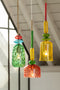 J-Line plafondlamp Zoe - glas - mix