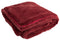 J-Line Plaid cutie - fleece deken – polyester – 180x130 cm – kerstrood