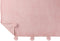 J-Line Plaid Pompom - fleece deken - polyester - babyroze - 170 x 130 cm - woonaccessoires