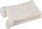 J-Line Plaid Pompom - fleece deken - polyester - creme - 170 x 130 cm - woonaccessoires