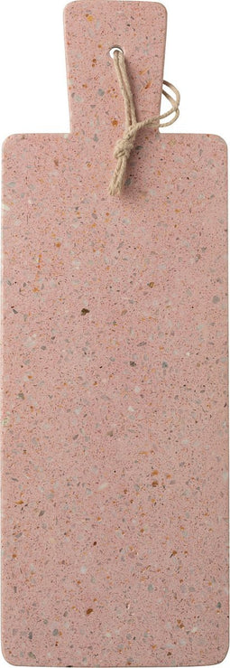 J-Line Plank Rechthoek Terrazzo Roze Large