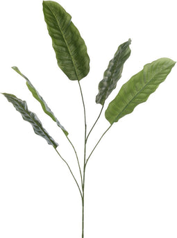 J-Line plant Banaan Blad - kunststof - groen