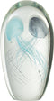 J-Line presse-papier 2 Kwallen - glas - blauw - large