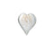 J-Line Presse Papier Hart Liggend Glas Goud